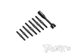 TBB-SD3.0   64 Titanium Black Coating Turnbuckle Set  ( For Yokomo SD3.0 )