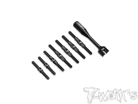 TBB-SD3.0   64 Titanium Black Coating Turnbuckle Set  ( For Yokomo SD3.0 )