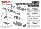TT-037-V2     Twin 775 Motor Buggy / Truggy  Starter Box V2