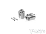 TP-180-A800R	     64 Titanium Gear Diff. BB Driveshaft Adapters ( For Awesomatix A800R/MMX )