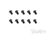 ASS-UBK 7075-T6 Hex. Socket UFO Head Screw(Black) 10pcs.