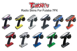 TS-040 3D Colors Graphite Sticker (For Futaba 7PX / 7PXR ) 6Colors