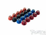ASS-3FLN Aluminium Flange Lock Nuts 3mm  5pcs.