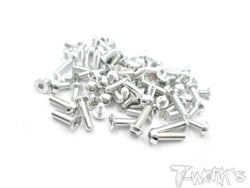 ASS-FF12 7075-T6 Alum Screw set 94pcs.For VBC FF Twelve