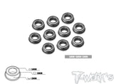 BB Precision Ball Flange Bearing (10pcs.)-Multi size options