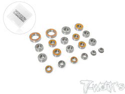 BBS-S12-2 Precision Ball Bearing Set ( For SWORKZ S12-2 )20pcs.