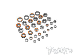 BBS-SRX8GTTQ Precision Ball Bearing Set  ( For Serpent SRX8GTTQ )35pcs.