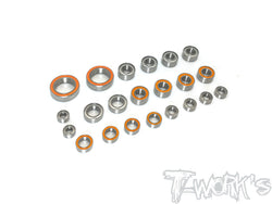 BBS-T4F Precision Ball Bearing Set ( For Xray T4F ) 22pcs.