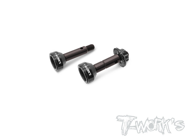 CLA-B74.2-F	 Steel Front CVD Left Thread Axle ( For Team Associated RC10 B74.2/ B74.1/ B74 )