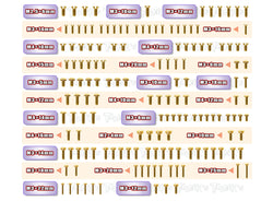 GSS-EB482.1	Gold Plated Steel Screw Set 153pcs. ( For TEKNO EB48 2.1 )