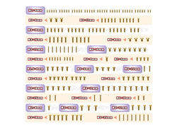 GSS-MX8	  Gold Plated Steel Screw Set 193pcs. ( For Mayako MX8)