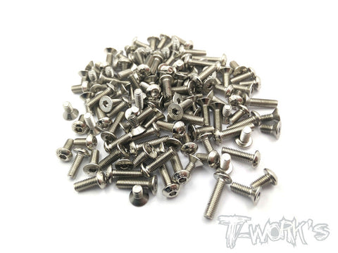 NSS-R1015 Nickel Plated Screws Set 94pcs.( For ARC R10 2015 ）
