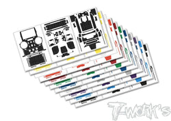 TS-062 3D   Sticker ( For Flysky PL18 )  6colors