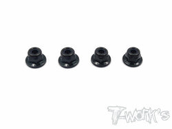 SS-3FLN Steel Flat M3 Lock Nuts （ 4pcs. )