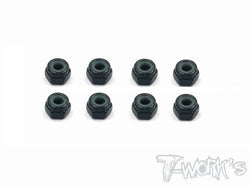 SS-3LN Steel M3 Lock Nuts （ 8pcs. )