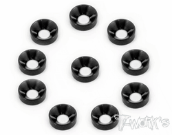 TA-001 Anodized Alum M3 Countersunk Washers (10 pcs)