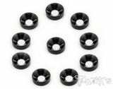 TA-001 Anodized Alum M3 Countersunk Washers (10 pcs)