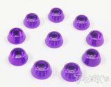 TA-003 Anodized Aluminum M3 Hex. Socket Cap Washer (10 pcs)