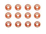 TA-030 Aluminum Wheel Shim Sets 0.5, 0.75, 1mm each 4 pcs.