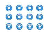 TA-030 Aluminum Wheel Shim Sets 0.5, 0.75, 1mm each 4 pcs.