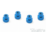 TA-077 Aluminum Nut for 1/10 Set-up Wheel  4pcs.