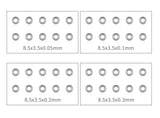 TA-095-3.5	 3.5mm Shim Washer Set ( 0.05,0.1,0.2,0.3mm each 10pcs. )