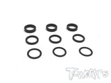 TA-111 Alum. 7075-T6 6.38mm Bore Washer 0.5 , 1, 2mm Each 3pcs.