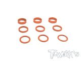 TA-111 Alum. 7075-T6 6.38mm Bore Washer 0.5 , 1, 2mm Each 3pcs.