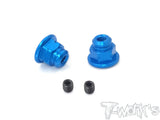 TA-129 Sanwa M17 Handle Nuts ( Orange ) 2pcs.