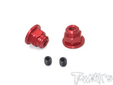 TA-129 Sanwa M17 Handle Nuts ( Orange ) 2pcs.