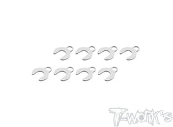 TA-152	Stainless Steel 3mm C Type Suspension Spacer 0.5mm/1mm/2mm( 8pcs. )