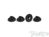 TA-161    7075-T6 Alum. Ultra  Light Weight large-contact Serrated Wheel Nut 4pcs.