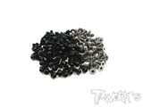 TASSU-T4-20 64 Titanium &7075-T6 (UFO Head) Screw set 93pcs.(For Xray T4 2020)