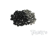 TASSU-T4F'21	64 Titanium &7075-T6(UFO Head) Orange / Black Screw set 90pcs. ( For Xray T4F'21 )