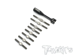 TB-036 Titanium Turnbuckle Set For Xray T4 / T4 2020/T4F