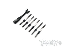 TB-099H Hybrid Titanium Turnbuckle Set For Kyosho Ultima RZ6