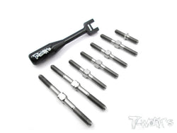 TB-071 64 Titanium Turnbuckle Set  For Tamiya TRF419