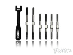 TB-074 Titanium Turnbuckle Set For Hot Bodies D413