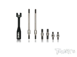 TB-082 Titanium Turnbuckle Set For HB R8