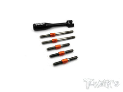 TB-085H Hybrid Titanium Turnbuckle Set For Xray NT1 2015