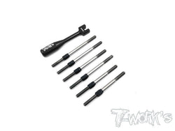 TB-090H Hybrid Titanium Turnbuckle Set ( For Yokomo YZ-4 )