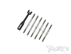 TB-113  64 Titanium Turnbuckle Set For Schumacher Cat K2