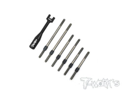 TB-114H  64 Titanium Turnbuckle Set For Schumacher Cougar KF2/KR