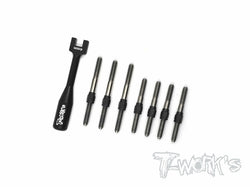 TB-121H Hybrid Titanium Turnbuckle Set For DESTINY RX-10S