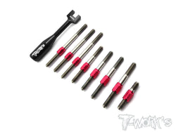 TB-125H Hybrid Titanium Turnbuckle Set For VBC WildFire D09