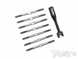 TB-136 64 Titanium Turnbuckle Set ( For Team Associated RC10 B64D )