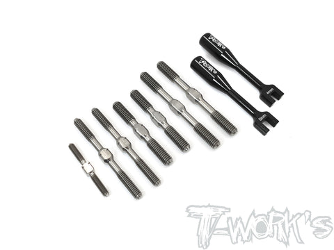 TB-181 64 Titanium Turnbuckle Set ( For TLR 8ight X )