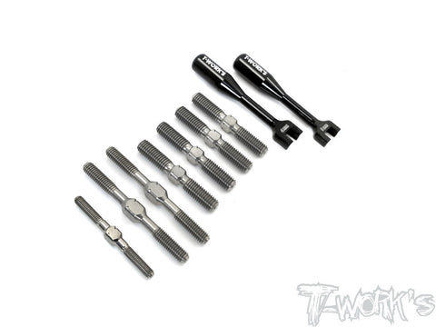 TB-192 64 Titanium Turnbuckle Set ( For Hong Nor X3 GTS )