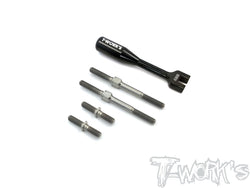 TB-196 64 Titanium Turnbuckle Set ( For Xray X12 2020 EU / X12 2020 US )