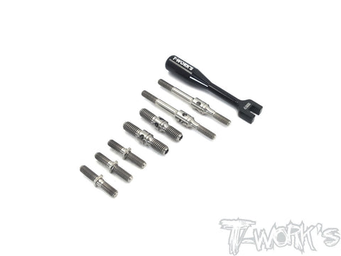 TB-197 64 Titanium Turnbuckle Set ( For Mugen MTX-7 )